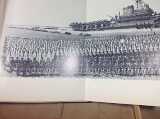 Vintage 1954 USS Coral Sea Mediterranean Cruise Book USN US Navy Itinerary. 11
