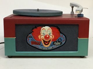 1950 ' s Bozo The Clown Light Up Record Player 2