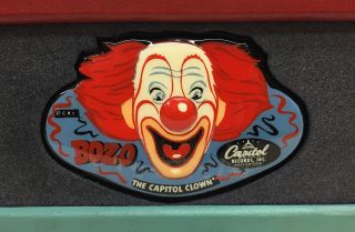 1950 ' s Bozo The Clown Light Up Record Player 3