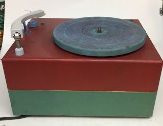 1950 ' s Bozo The Clown Light Up Record Player 5