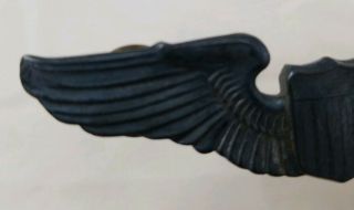 Vintage Pilot ' s wings,  sterling silver WW2 era,  3 