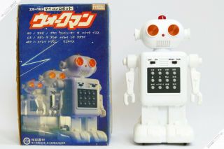 Epoch Horikawa Yonezawa Masudaya Communication Robot Tin Japan Vintage Space Toy