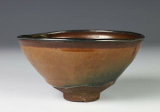 Antique Chinese Glazed Pottery Tea Bowl - Song Dynasty 3