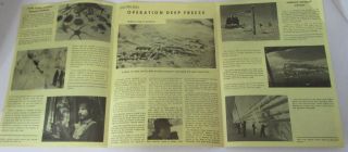 Vintage 1960 ' s Operation Deep Freeze Military US Navy Antarctica 7