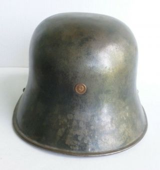 Irish M27 ' Vickers ' helmet (German WWI Stahlhelm influenced) display piece. 5
