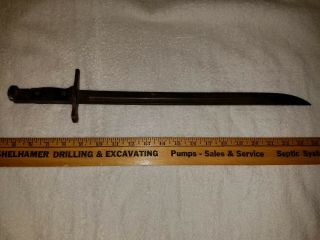 Relic Wwii Japanese Bayonet,  No Scabbard,  Pitted Blade,  Marine Bringback
