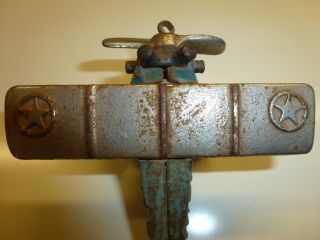 Vintage Cast Iron North and Judd Lindy Airplane Toy 9