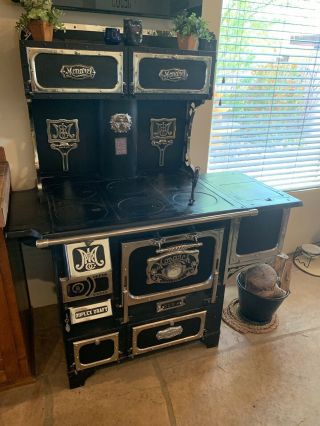 Antique Monarch Wood Stove Fully Restored 2