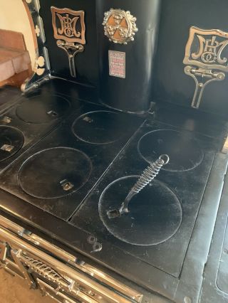 Antique Monarch Wood Stove Fully Restored 3