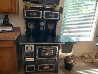 Antique Monarch Wood Stove Fully Restored 6