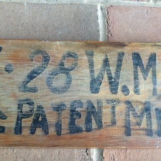 Early Prim Wooden Sign Groomes Pure Drugs & Medicine Advertising Trade 1800s 5