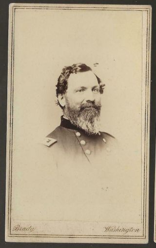 Civil War Brady Cdv Of General John Sedgwick Kia Spottsylvania Ch