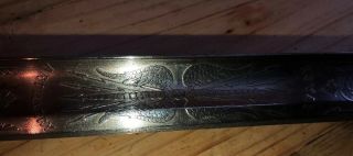WW1 British Royal Artillery Numbered Model 1821 Officer ' s Sword by Wilkinson 10