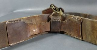 1939 A.  Lerch WWII German Officer Luger P08 Pistol Gun Holster Leather Belt&Strap 6