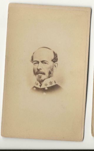 Civil War Cdv Confederate General Joseph Johnston