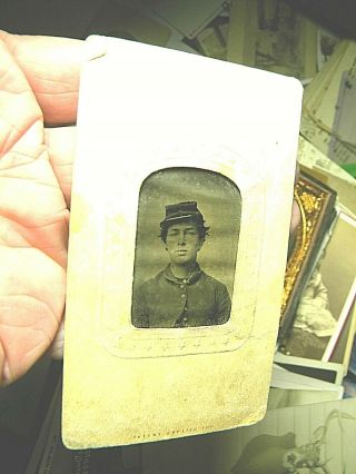 Tintype - Civil War Soldier