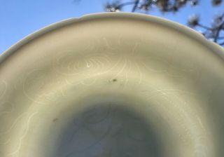 Spectacular Antique Chinese Qingbai Glazed Carved Porcelain Bowl - Song Dynasty 9