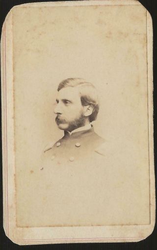 Civil War Cdv Union Colonel Alfred M Wood 14th Brooklyn Chasseurs