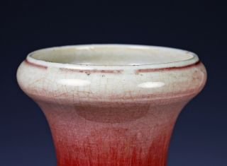 Large Antique Chinese Langyao Glazed Porcelain Vase with Garlic Top 5