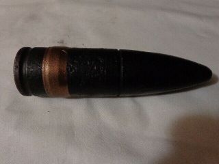 Vintage,  Unique U.  S.  Military,  Ww2,  Inert,  40mm A.  P.  Projectile Display,  1943,  American