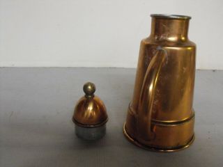 Vintage Metalutil Portugal Olive Oil Cruet Dispenser 6