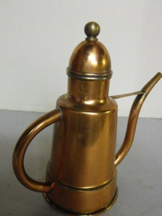 Vintage Metalutil Portugal Olive Oil Cruet Dispenser 8