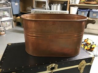 Antique Revereware Copper Tub
