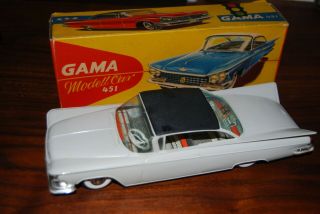 Gama Germany 1959 Buick Invicta Coupe Bubble Top Friction Promo 1/20