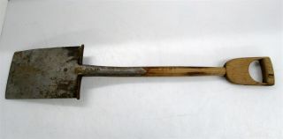 Antique Primitive O.  Ames Shovel Marked WPAUS C.  S.  Edge 2 7