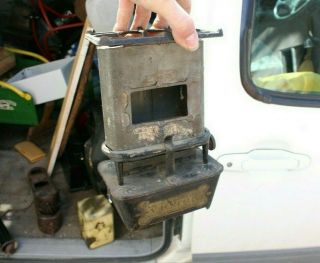 Antique Cast Iron R/r Summer Camp Stove Heater Victor
