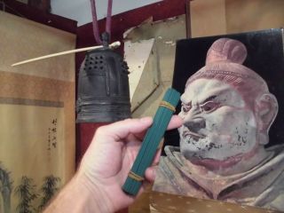 Japanese Temple Bell Bronze Buddhist Personal Bell Check Out The Video