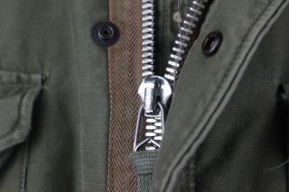 Vintage Mens M1951 Field Jacket Medium Size Army Military USA Green 5