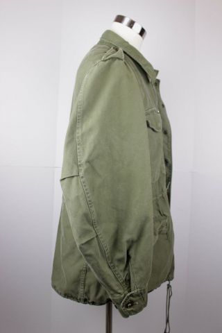 Vintage Mens M1951 Field Jacket Medium Size Army Military USA Green 7