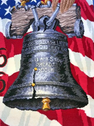 American Legend Bicentennial Wall Rug by Alexander Smith 1776 - 1976 8