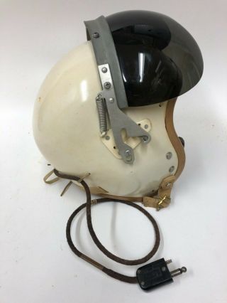 Usaf Air Force Pilot Flight Helmet P1 P - 1 Converted Early No Rail P4 P - 4 Rare