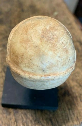 Ancient Roman Marble Head Helmeted Legionnaire 2