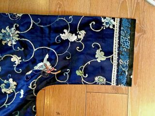 Chinese19thc Embroidered Childs Butterfly Robe 3