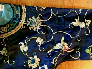Chinese19thc Embroidered Childs Butterfly Robe 4