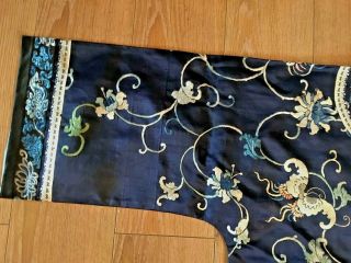 Chinese19thc Embroidered Childs Butterfly Robe 8
