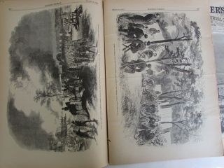 1862 August 16 23 Harper ' s Weekly john Morgan Kentucky Civil War Illustrations 4