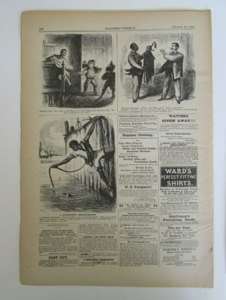 1862 August 16 23 Harper ' s Weekly john Morgan Kentucky Civil War Illustrations 6