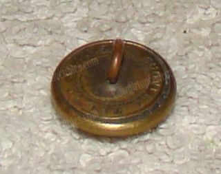 Stars,  Stripes on Shield Brass Button (Civil War Era) Scovill Mf ' g Co,  Waterbury 9