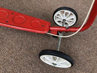 Vintage 1970 ' s HONDA Kick N Go 3 Wheel Scooter RED RARE FIND 7