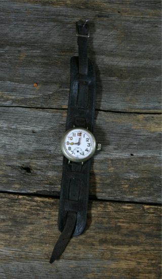 Ww1 Trench Watch With Leather Band