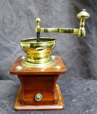 Very Rare Antique Coffee Beans Grinder,  Low Countries 19th Century Still