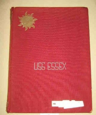 Uss Essex Cv - 9 1956 - 57 Navy Cruise Book
