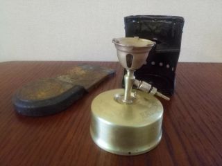 Vintage Radius No.  42 Brass Gasoline Camping Stove Not Primus Hasag Optimus