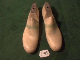 Vintage Pair Size 10 - 1/2 C Vulcan Safety T Industrial Shoe Factory Last C - 49