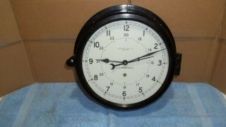 Chelsea 8.  5 Inch Dial Marine Clock Still