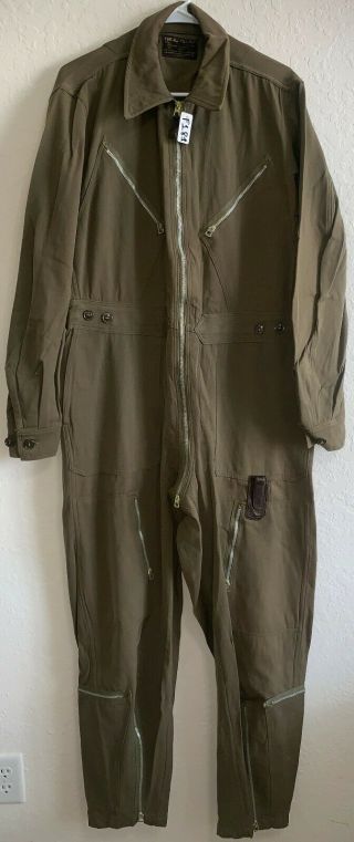 Usaf Vintage Coverall Suit Flying Light Type L - 1 Medium Long (f181)